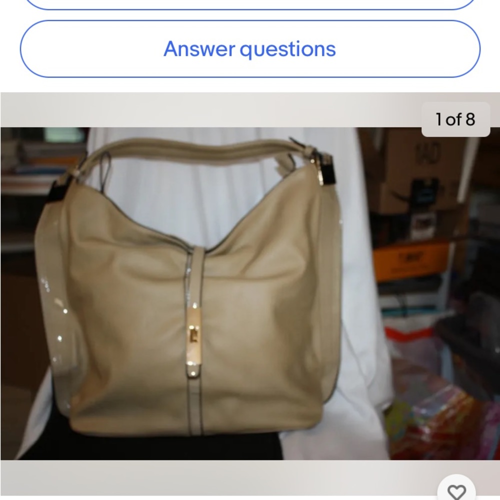 Gussacci Leather Handbag